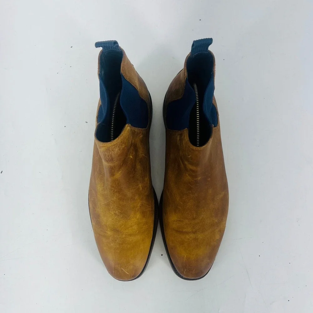 Cole Haan Mens C31527 Size 8 D‎ Wakefield Grand Dogwood Pea coat Ankle Boots